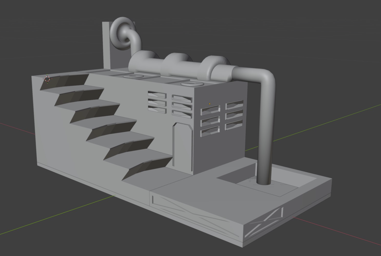 Detailne 3D mudel ulmelisest maastikuelemendist